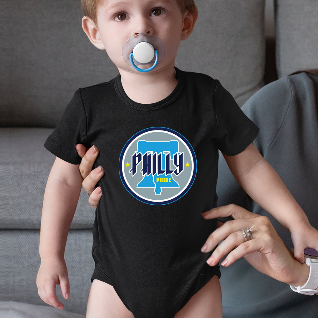 Philly Pride Liberty Bell Infant One-Piece Romper Bodysuit Or Toddler T-shirt 