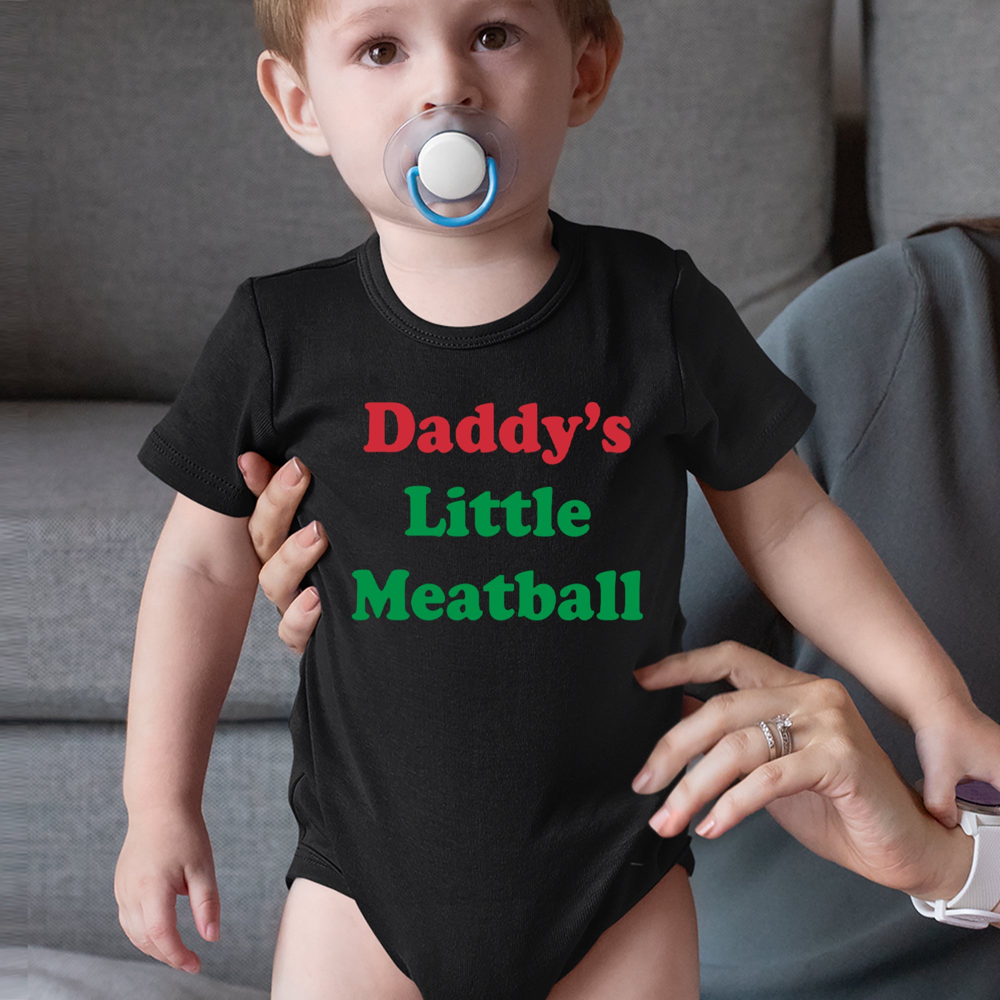 Daddy's Little Meatball Love Island Infant One-Piece Romper Bodysuit Or Toddler T-shirt 