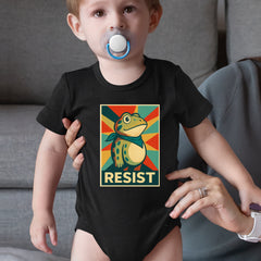 Resist Portland Protest Frog Infant One-Piece Romper Bodysuit Or Toddler T-shirt 