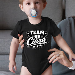 Team Ciara Scamanda Broken Heart Infant One-Piece Romper Bodysuit Or Toddler T-shirt 