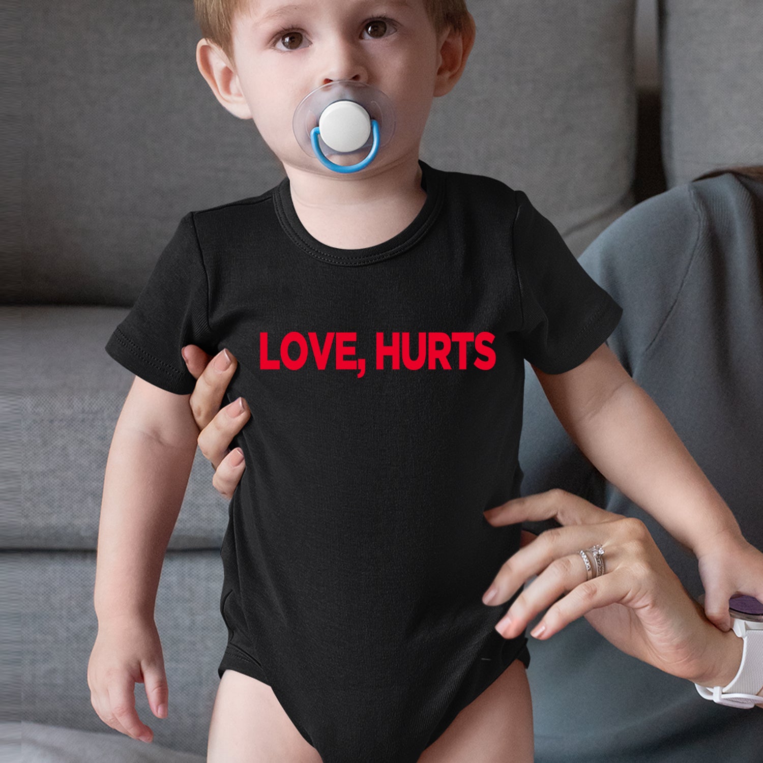 Love Hurts Infant One-Piece Romper Bodysuit Or Toddler T-shirt 