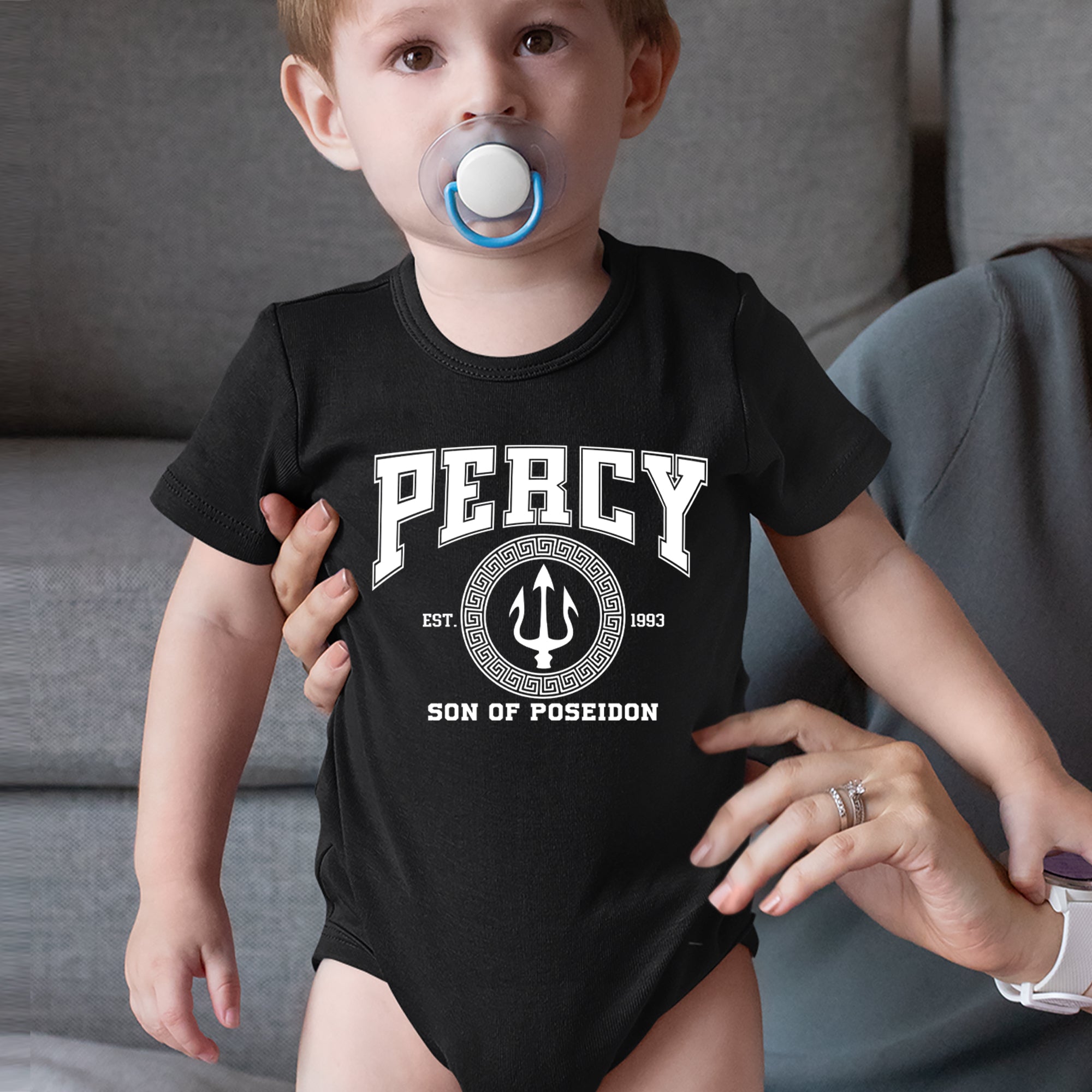Percy Son Of Poseidon Sea God Infant One-Piece Romper Bodysuit Or Toddler T-shirt 
