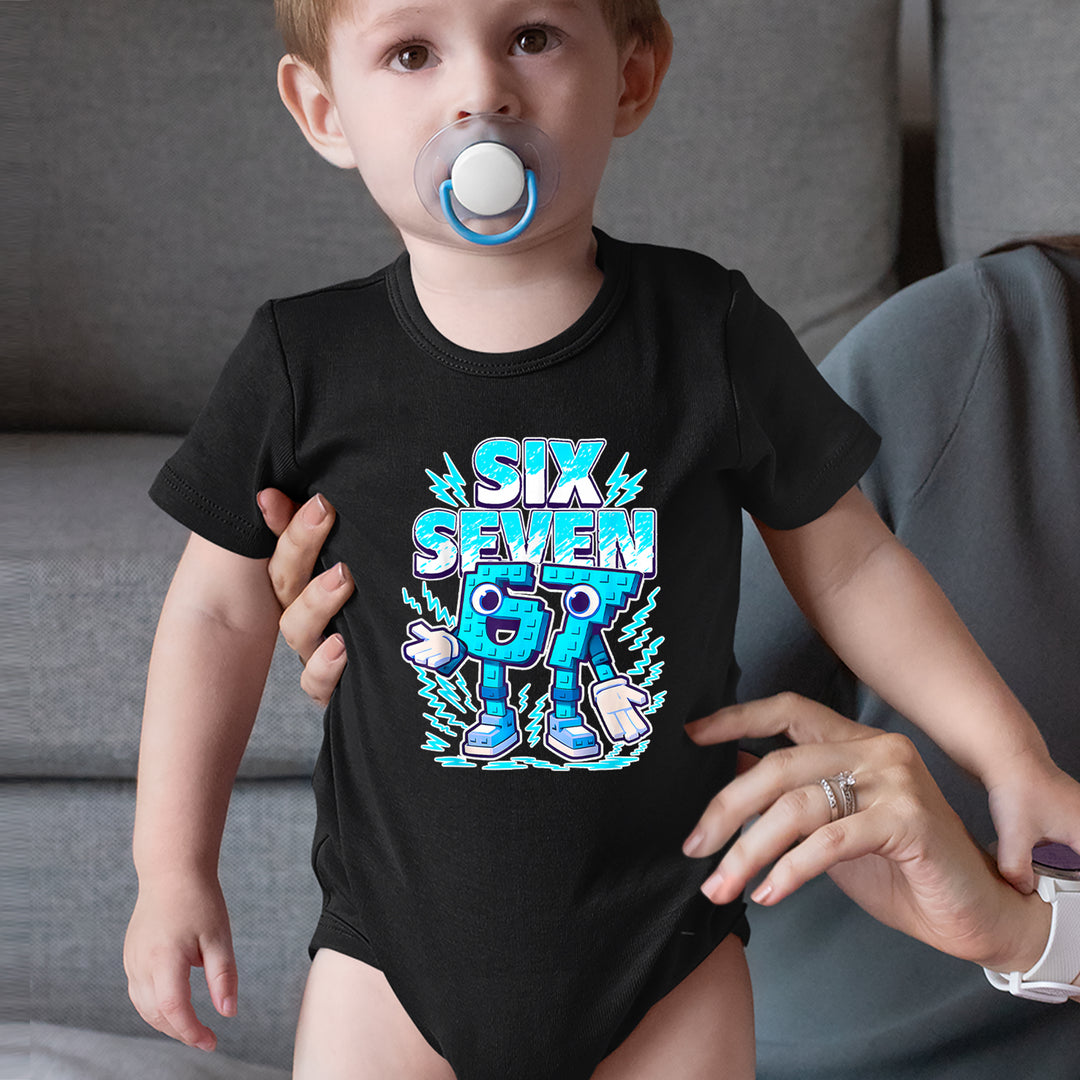 67 Brainrot Meme Slang Infant One-Piece Romper Bodysuit Or Toddler T-shirt 