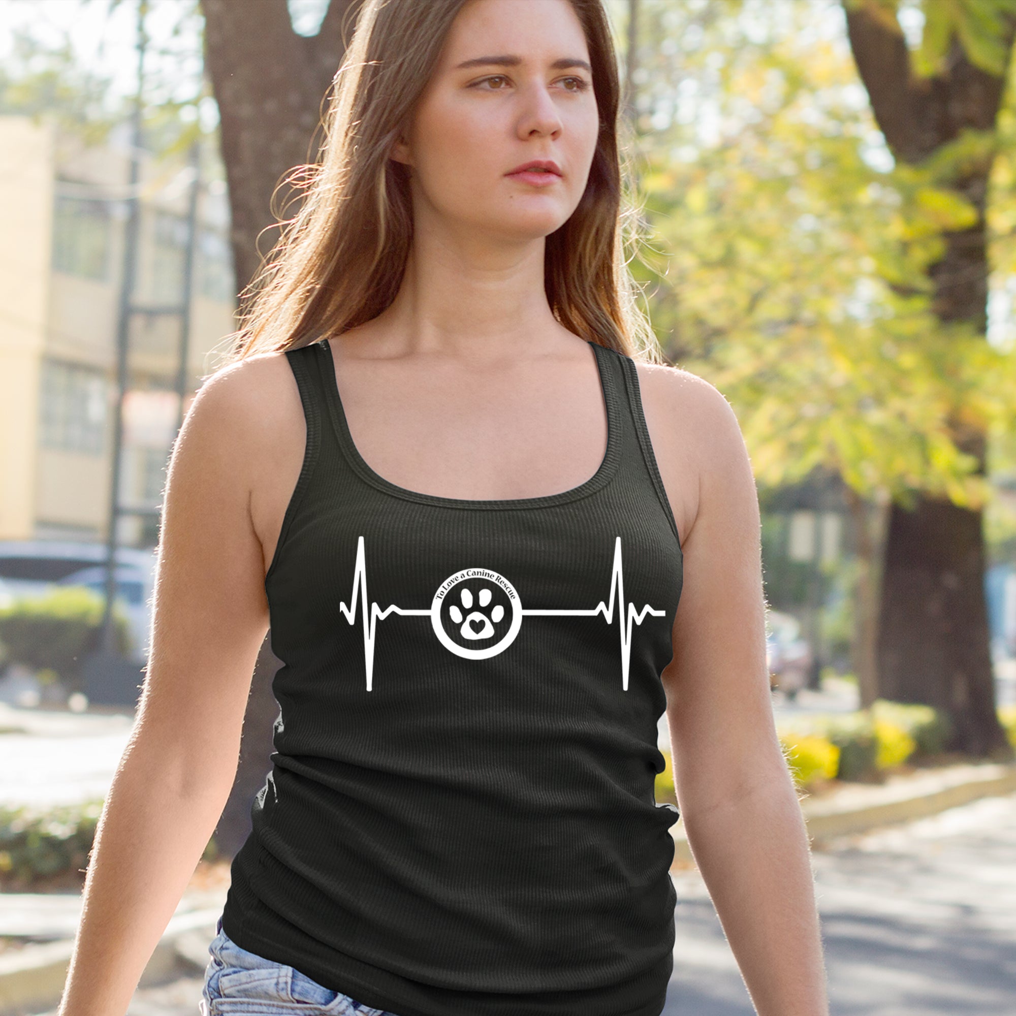 TLC Rescue Heartbeat Cropped T-Shirt 