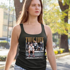 Golden Girls Thug Life Street Racerback Tank Top for Women 