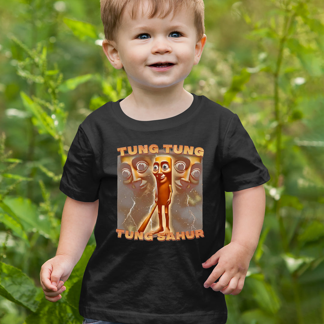 Tung Tung Tung Sahur Enforcer Infant One-Piece Romper Bodysuit Or Toddler T-shirt 