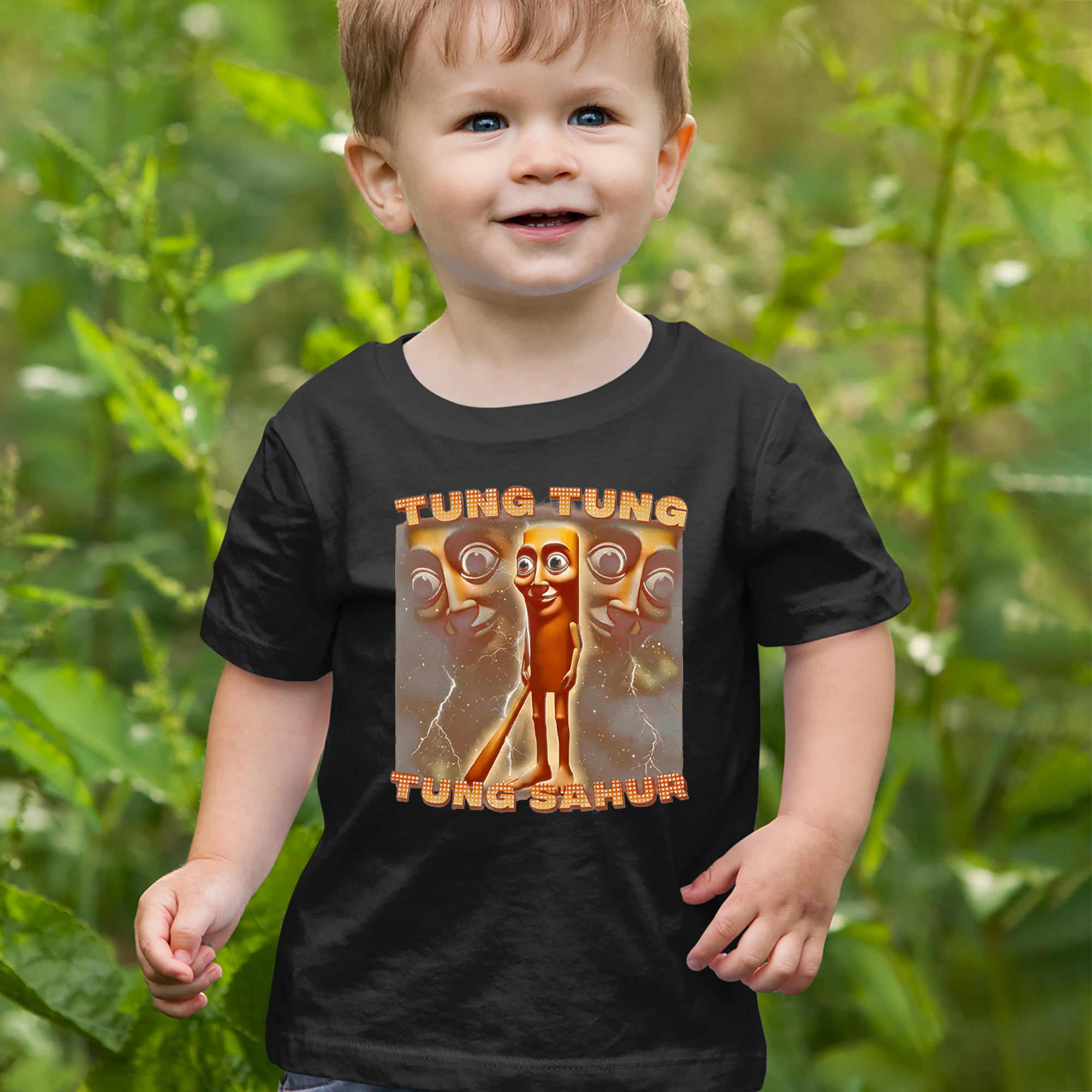 Tung Tung Tung Sahur Enforcer Infant One-Piece Romper Bodysuit Or Toddler T-shirt 