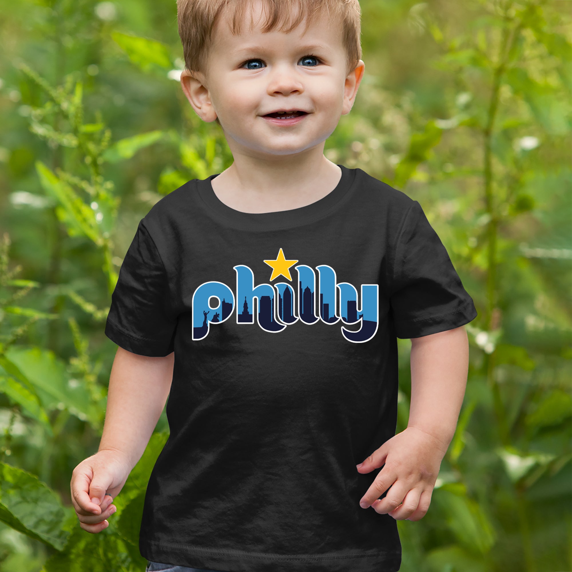 Skyline Philly Philadelphia Infant One-Piece Romper Bodysuit Or Toddler T-shirt 