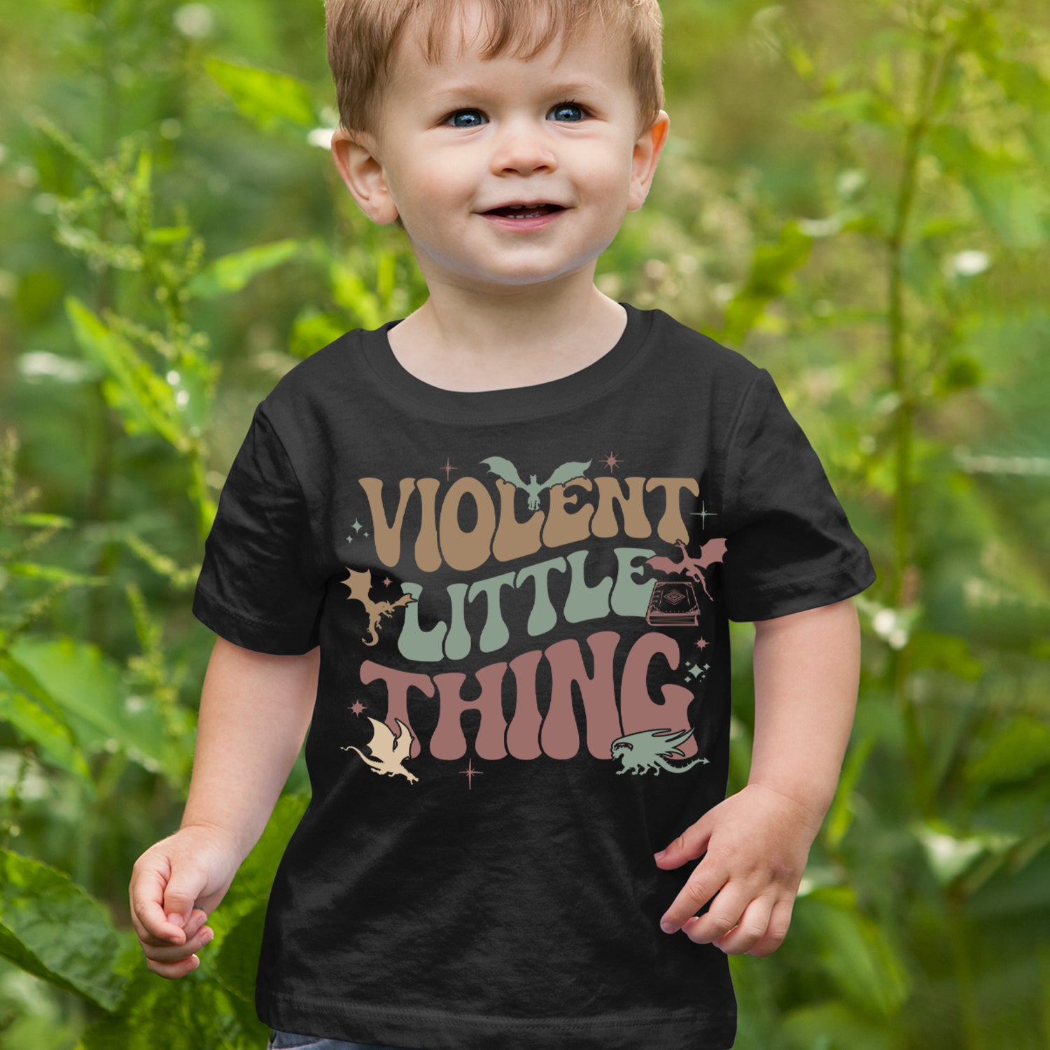 Violent Little Thing Dragon Infant One-Piece Romper Bodysuit Or Toddler T-shirt 