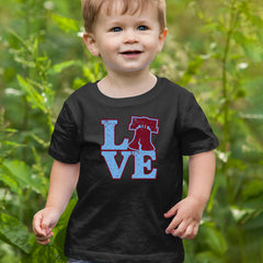 Love Philly Liberty Bell Infant One-Piece Romper Bodysuit Or Toddler T-shirt 