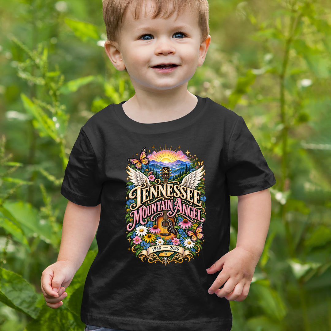 Tennessee Mountain Angel Wings Dolly Infant One-Piece Romper Bodysuit Or Toddler T-shirt 