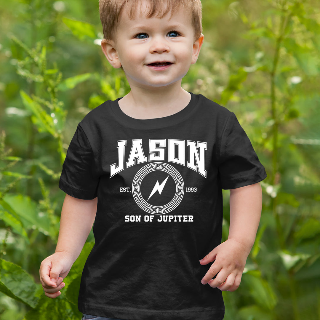 Jason Son of Jupiter Storm Bringer Infant One-Piece Romper Bodysuit Or Toddler T-shirt 
