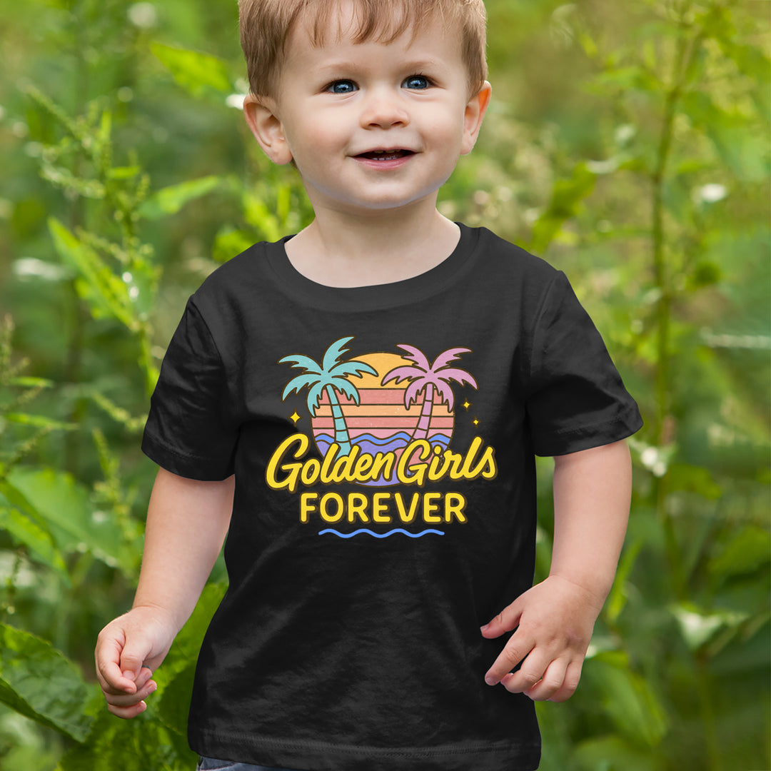 Golden Girls Forever Retro Sunset Infant One-Piece Romper Bodysuit Or Toddler T-shirt 
