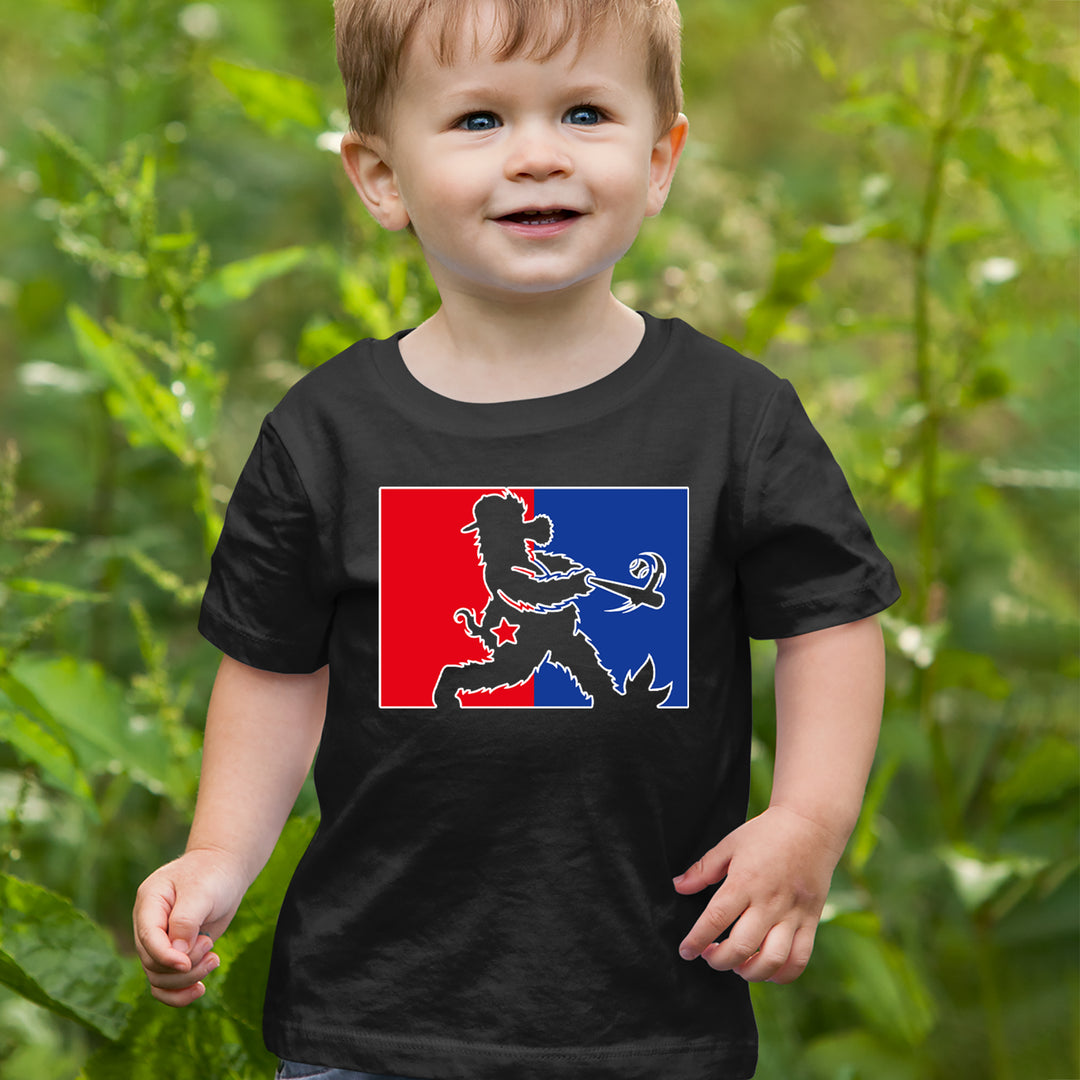Batter Up Philly Baseball Phan Infant One-Piece Romper Bodysuit Or Toddler T-shirt 