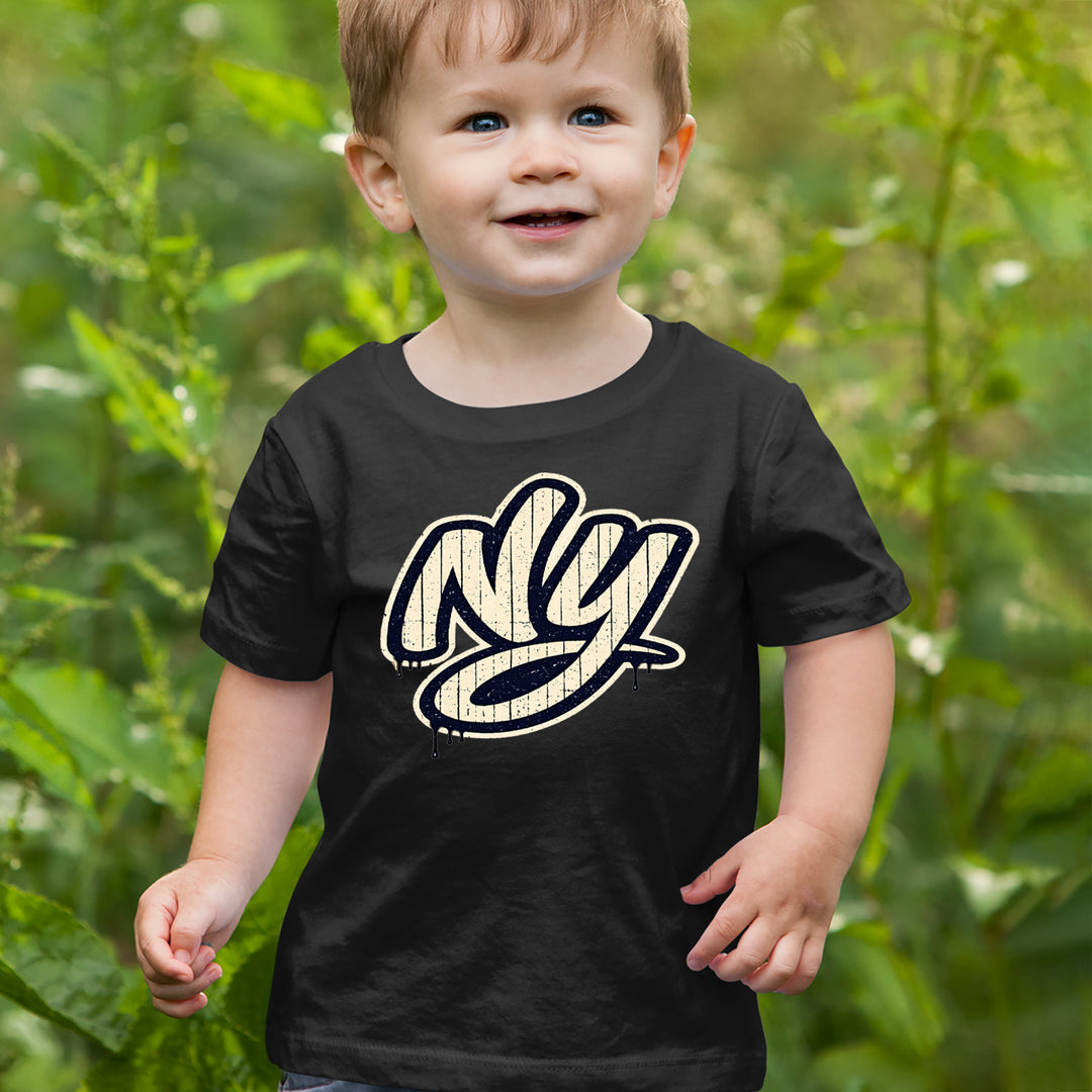 NYC New York City Grunge Street Infant One-Piece Romper Bodysuit Or Toddler T-shirt 
