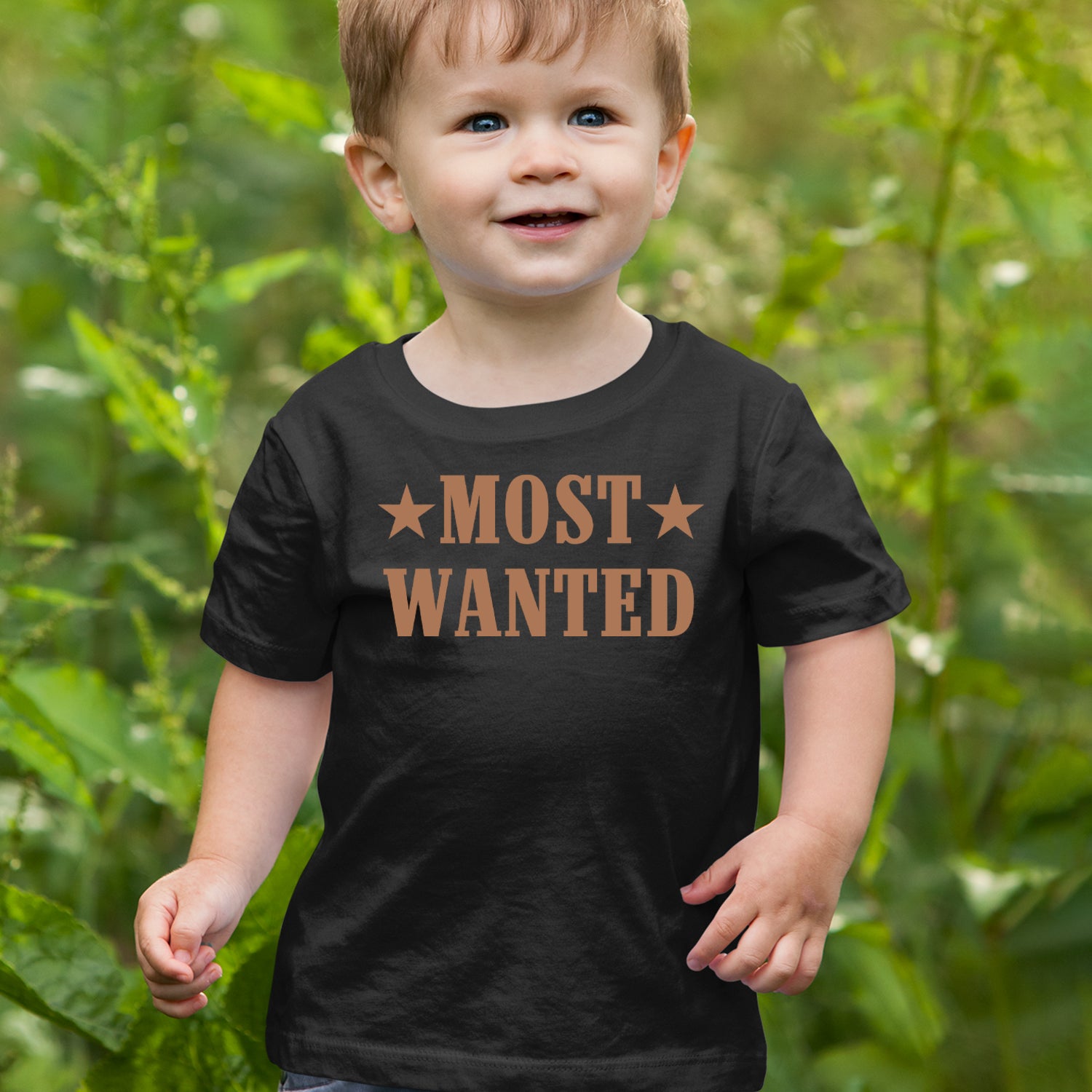 Most Wanted Cowboy Infant One-Piece Romper Bodysuit Or Toddler T-shirt 