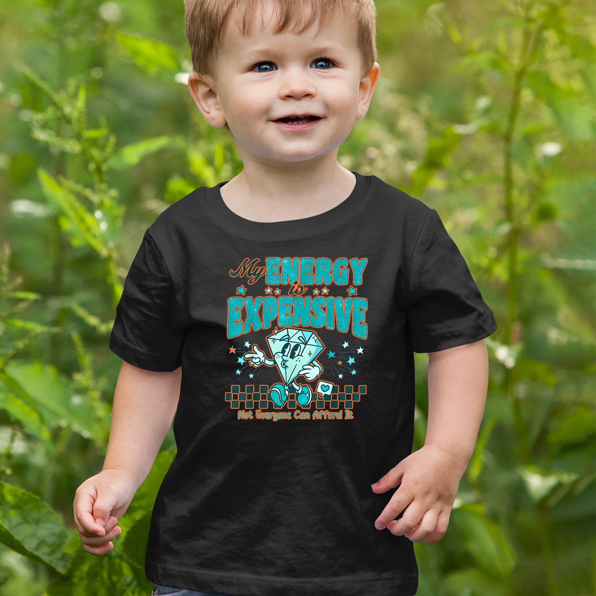 Diamond My Energy Is Expensive Infant One-Piece Romper Bodysuit Or Toddler T-shirt 