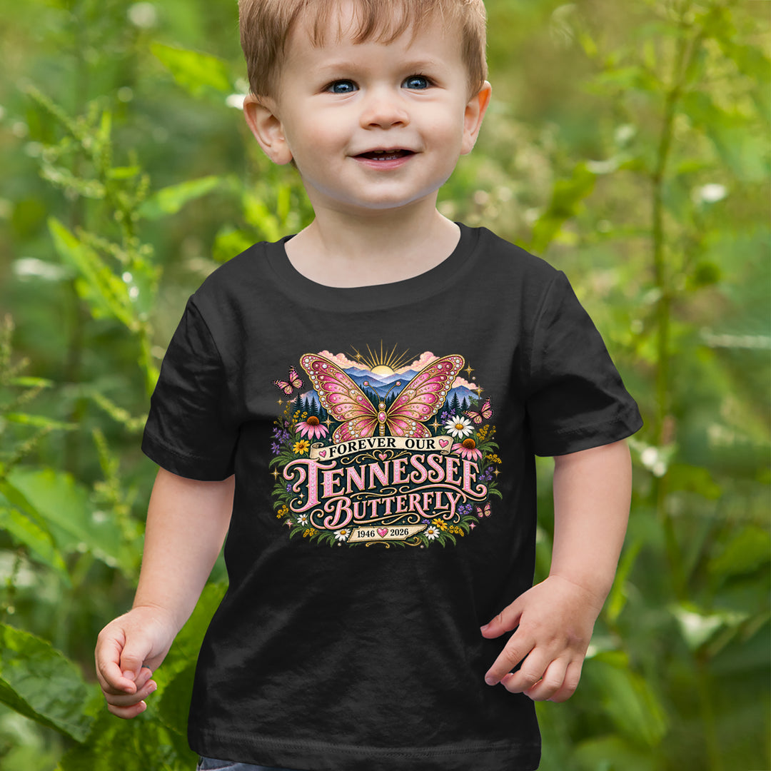 Forever Our Tennessee Butterfly Dolly Infant One-Piece Romper Bodysuit Or Toddler T-shirt 