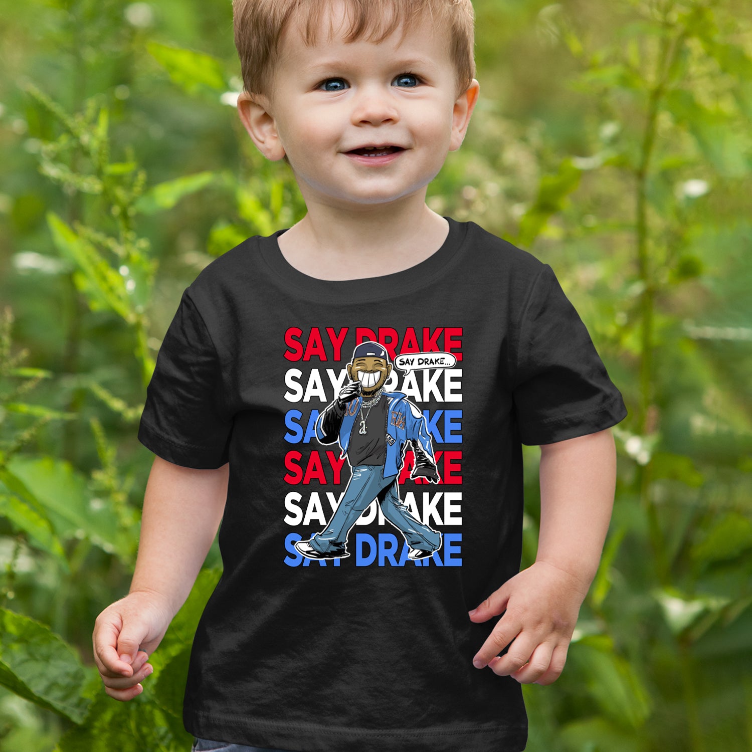 Say Drake Smiling Meme Mustard Infant One-Piece Romper Bodysuit Or Toddler T-shirt 