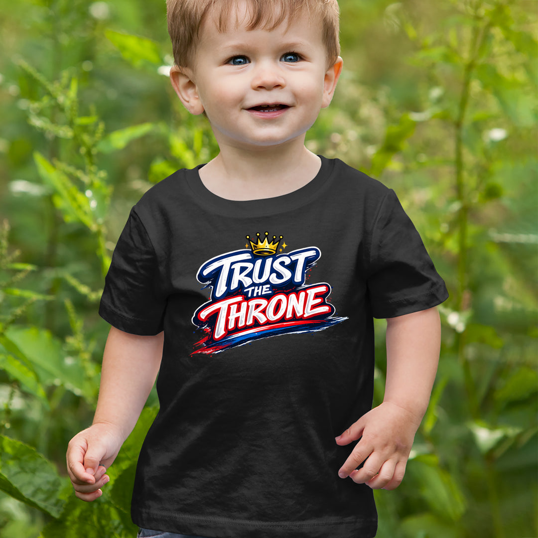 Trust The Throne Crown Philly Hoops Infant One-Piece Romper Bodysuit Or Toddler T-shirt 