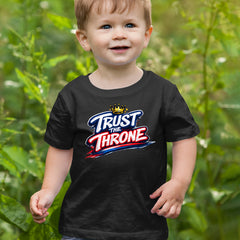 Trust The Throne Crown Philly Hoops Infant One-Piece Romper Bodysuit Or Toddler T-shirt 