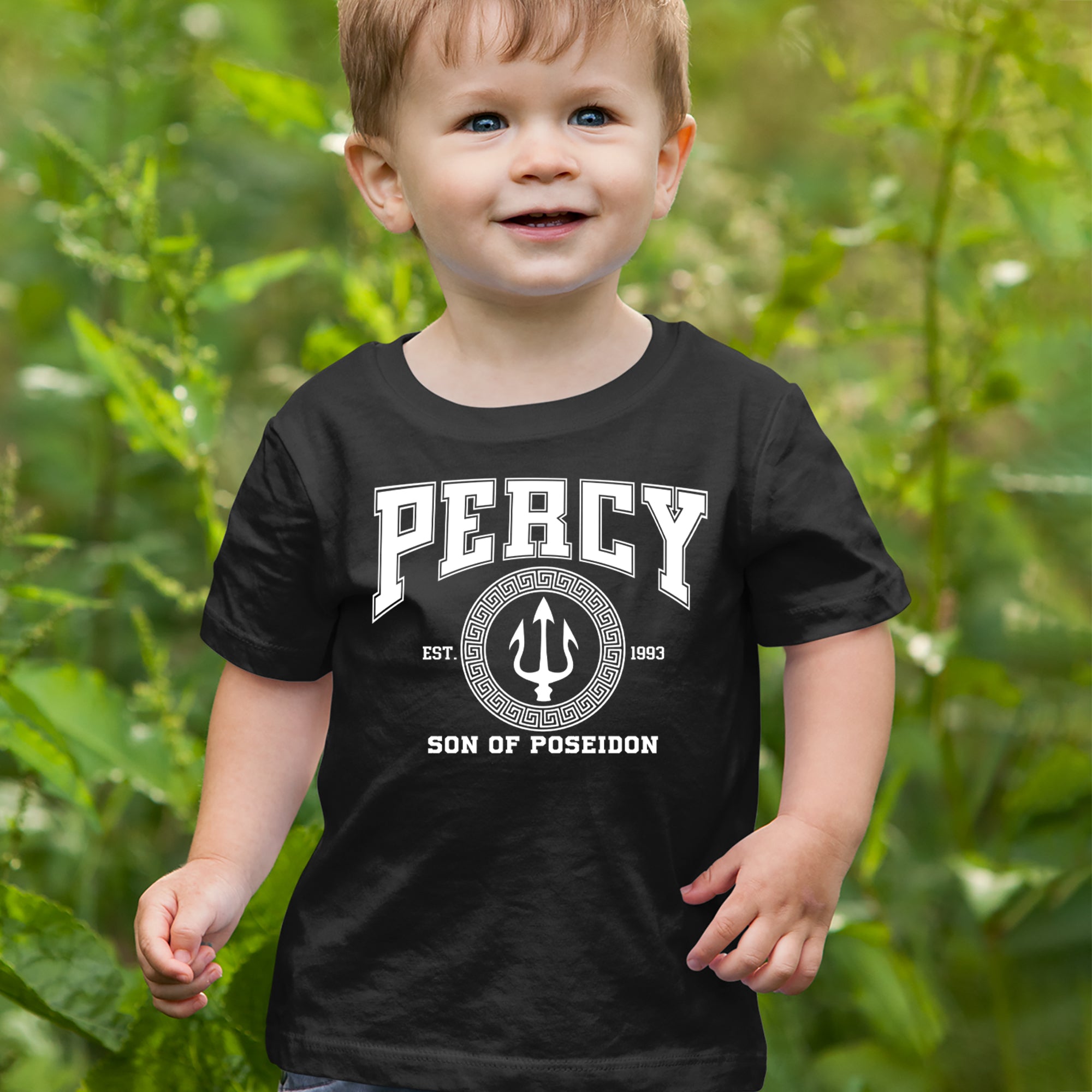 Percy Son Of Poseidon Sea God Infant One-Piece Romper Bodysuit Or Toddler T-shirt 