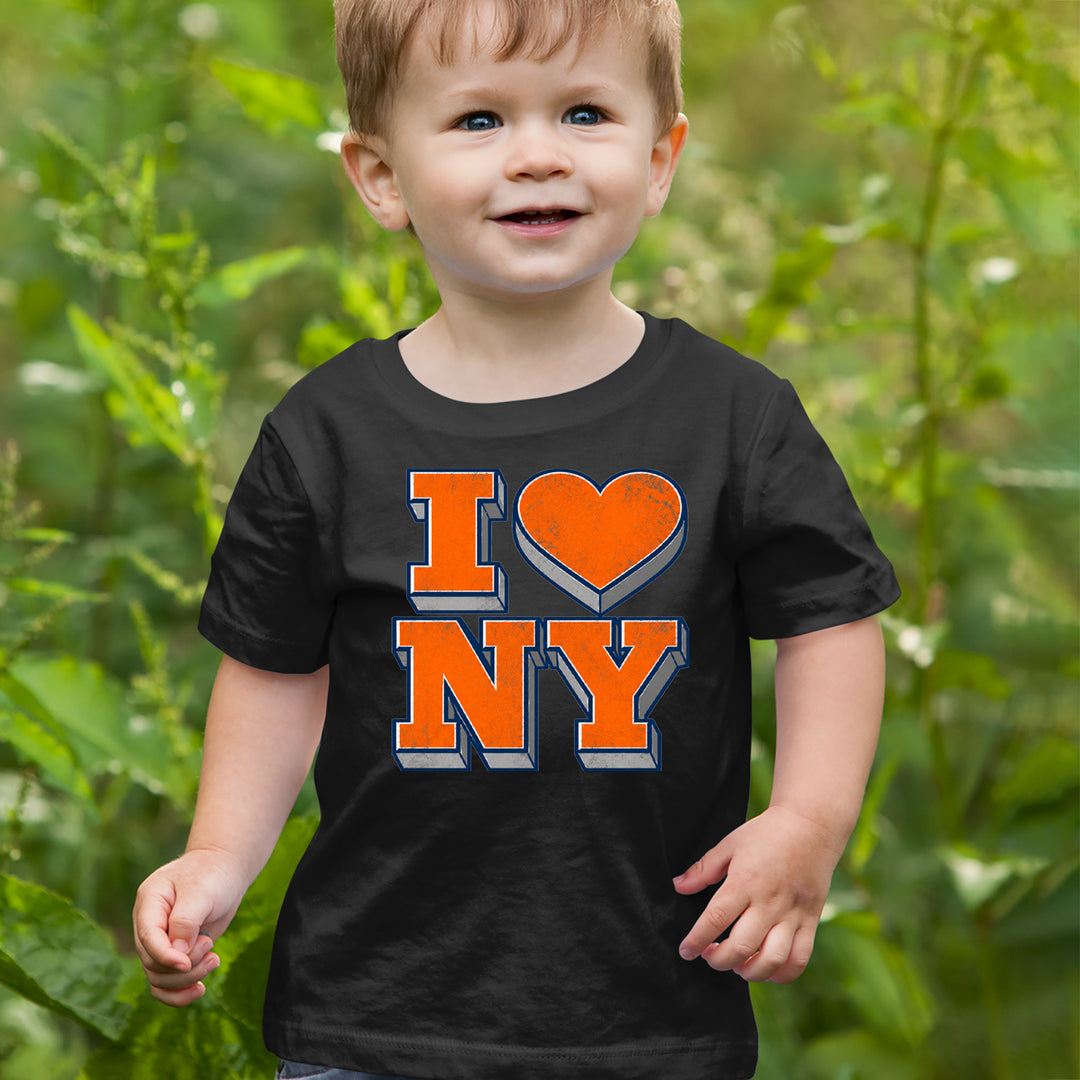 New York City Pride Heart Infant One-Piece Romper Bodysuit Or Toddler T-shirt 
