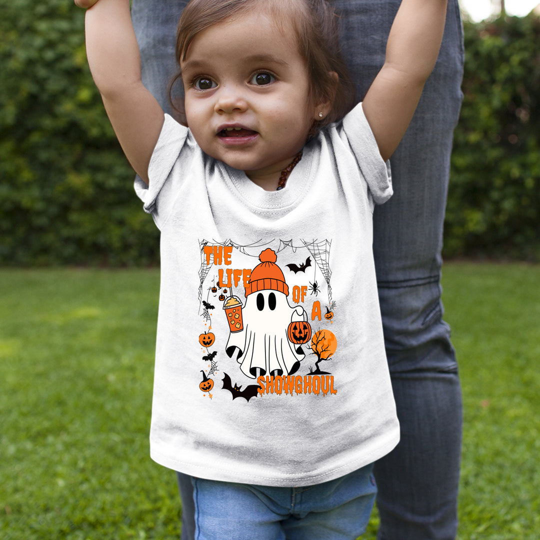 Life of a Showghoul Halloween Showgirl Vibes Infant One-Piece Romper Bodysuit or Toddler T-shirt