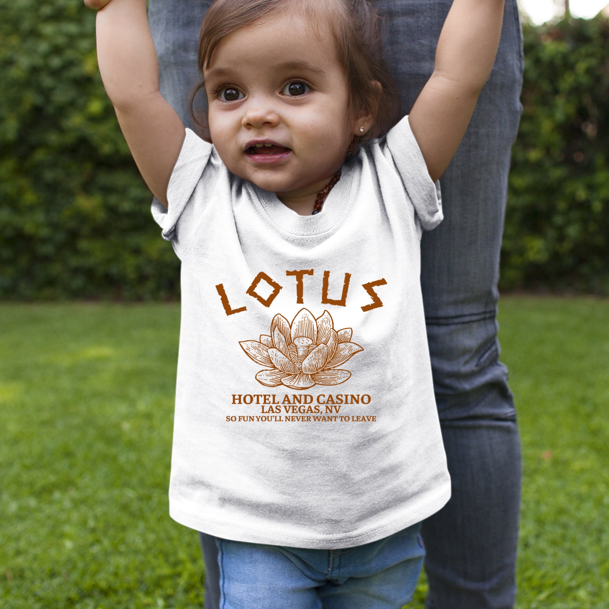Lotus Hotel and Casino Infant One-Piece Romper Bodysuit or Toddler T-shirt 