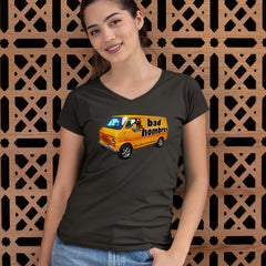 Bad Hombres Van West Chester Band Ladies V-Neck T-shirt 