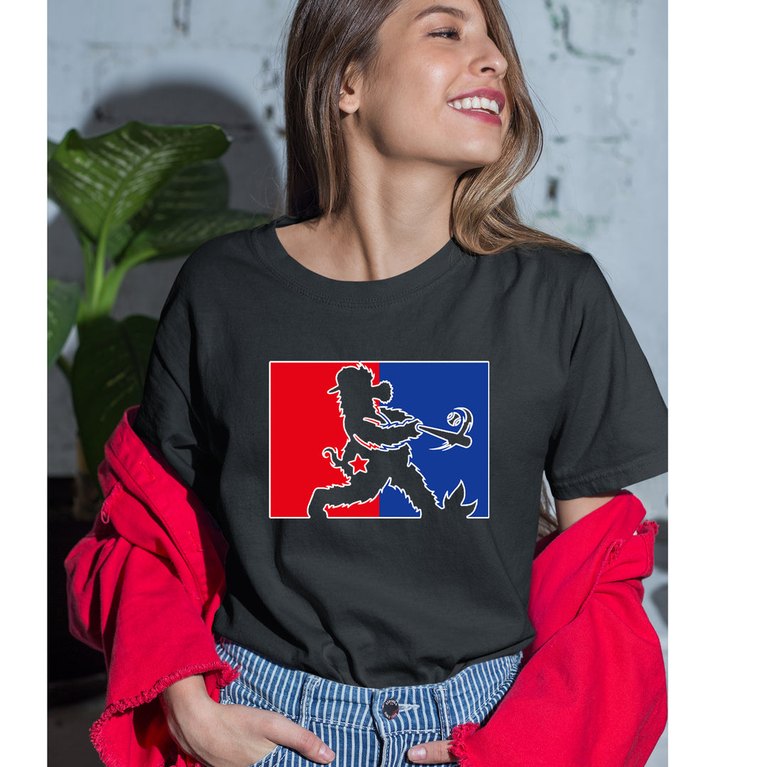 Batter Up Philly Baseball Phan Womens T-shirt 