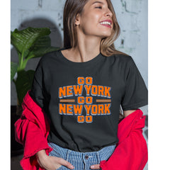 Go New York Go Basketball Womens T-shirt 