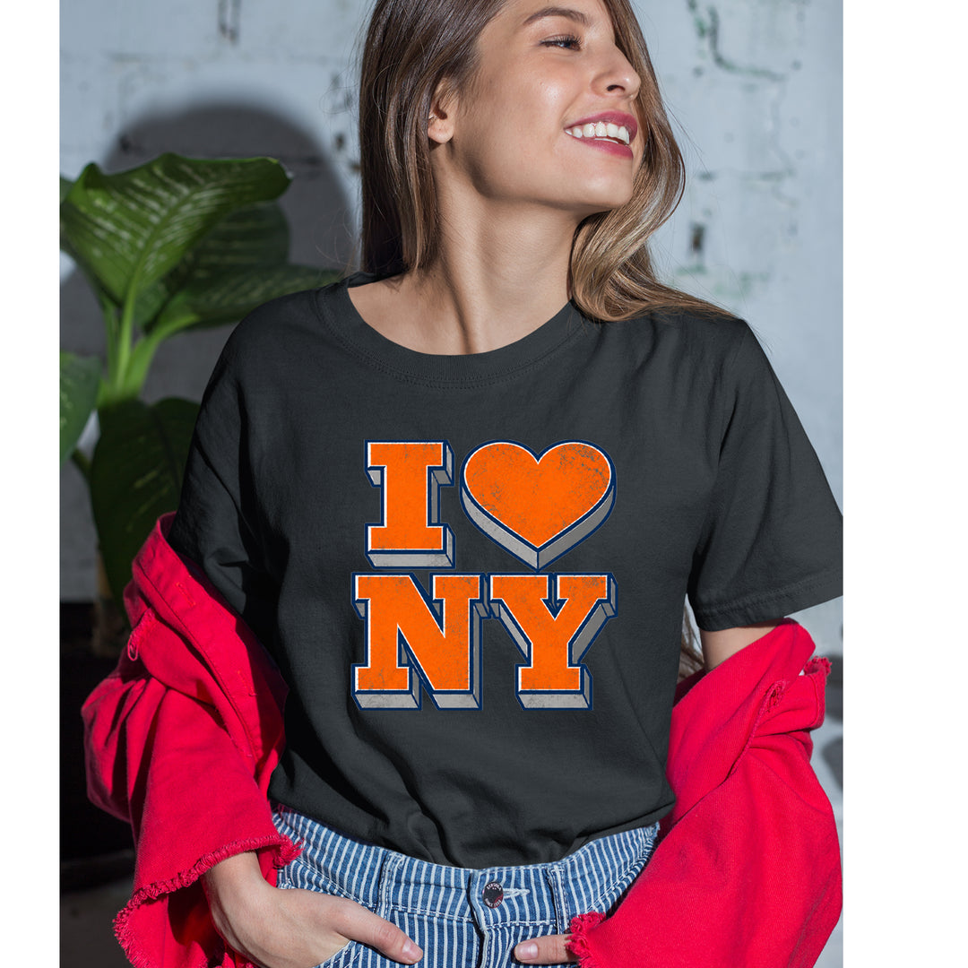 New York City Pride Heart Womens T-shirt 