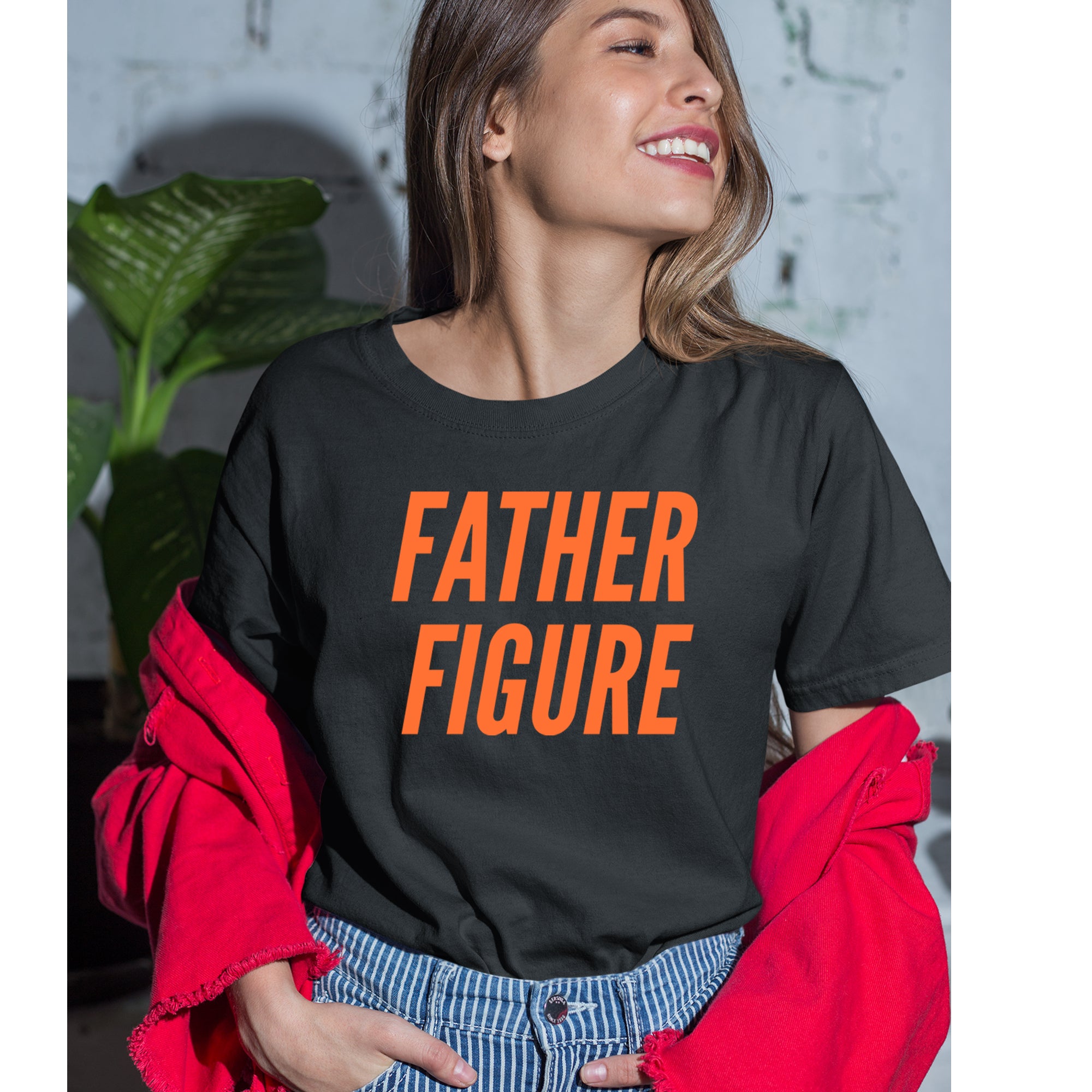 Father Figure Womens T-shirt 