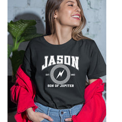 Jason Son of Jupiter Storm Bringer Womens T-shirt 
