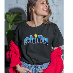 Skyline Philly Philadelphia Womens T-shirt 