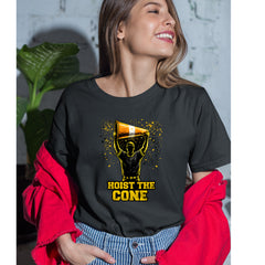 Hoist The Cone Pittsburgh Pride Womens T-shirt 
