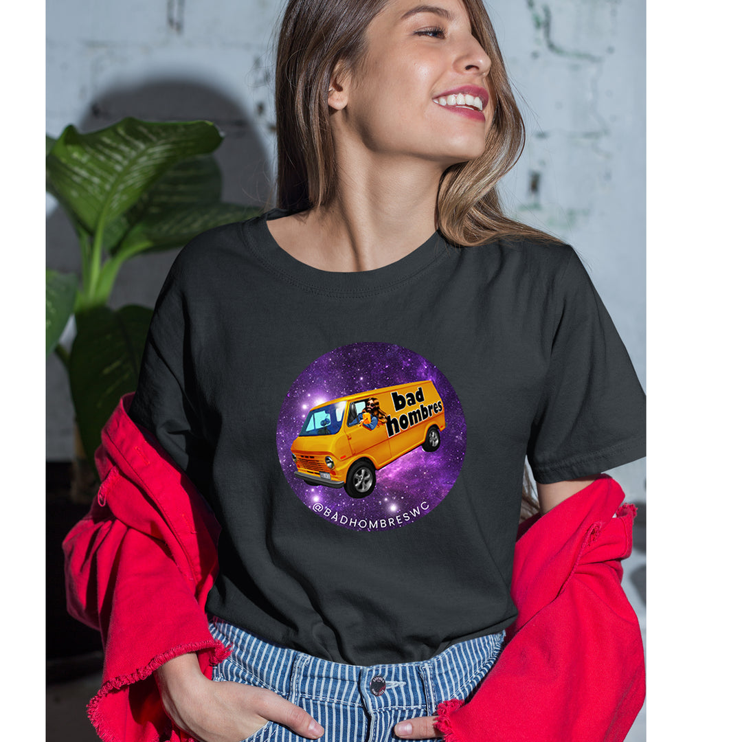 Bad Hombres Space West Chester Band Womens T-shirt 