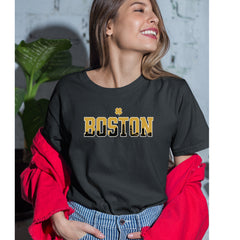Boston City Pride Irish Womens T-shirt 