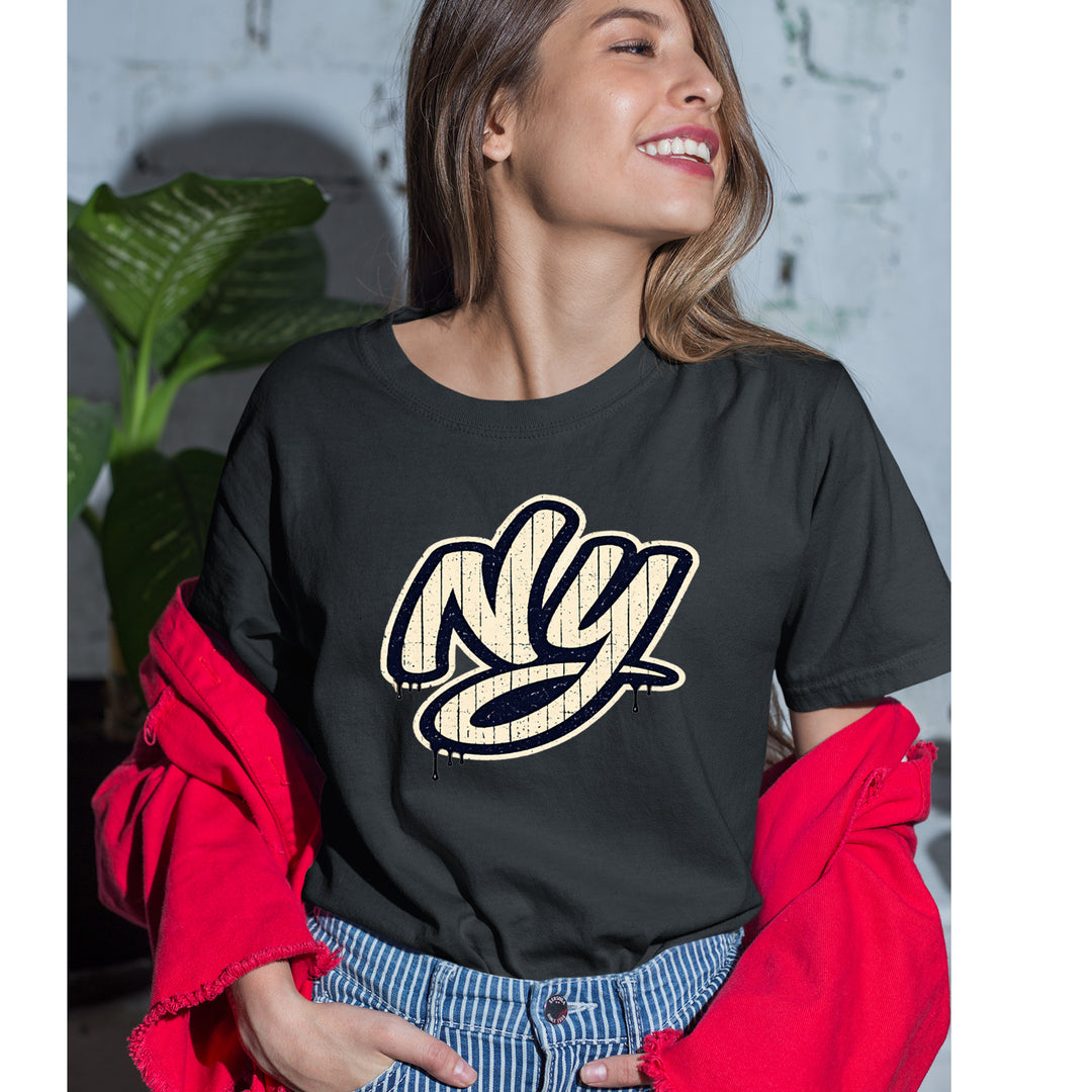 NYC New York City Grunge Street Womens T-shirt 