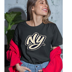 NYC New York City Grunge Street Womens T-shirt 