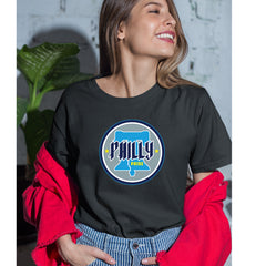 Philly Pride Liberty Bell Womens T-shirt 