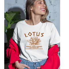 Lotus Hotel and Casino Womens T-shirt 