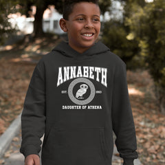 Annabeth Daughter of Athena Owl Wisdom Youth-Sized Hoodie 