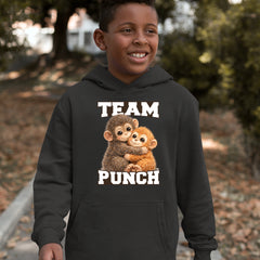 Team Punch Panchi-kun Monkey Youth-Sized Hoodie 