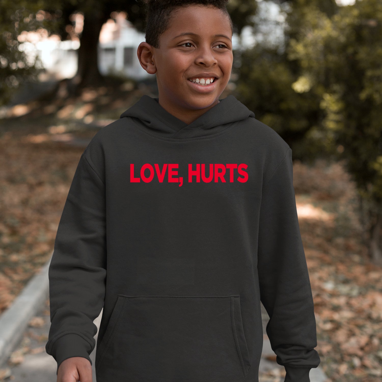 Love Hurts Youth-Sized Hoodie 