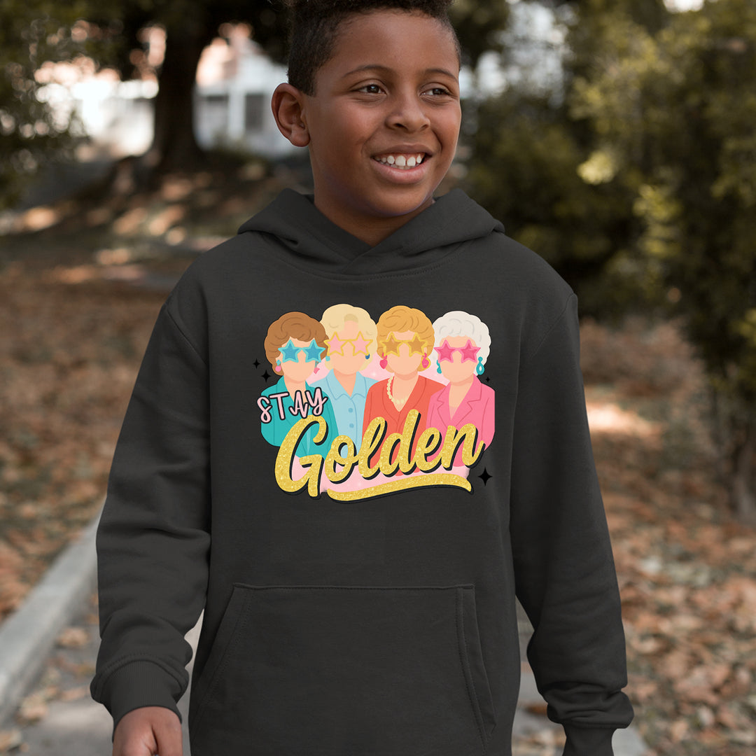 Stay Golden Girls Retro Youth-Sized Hoodie 