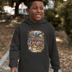 I Will Always Love You Dolly Youth-Sized Hoodie 