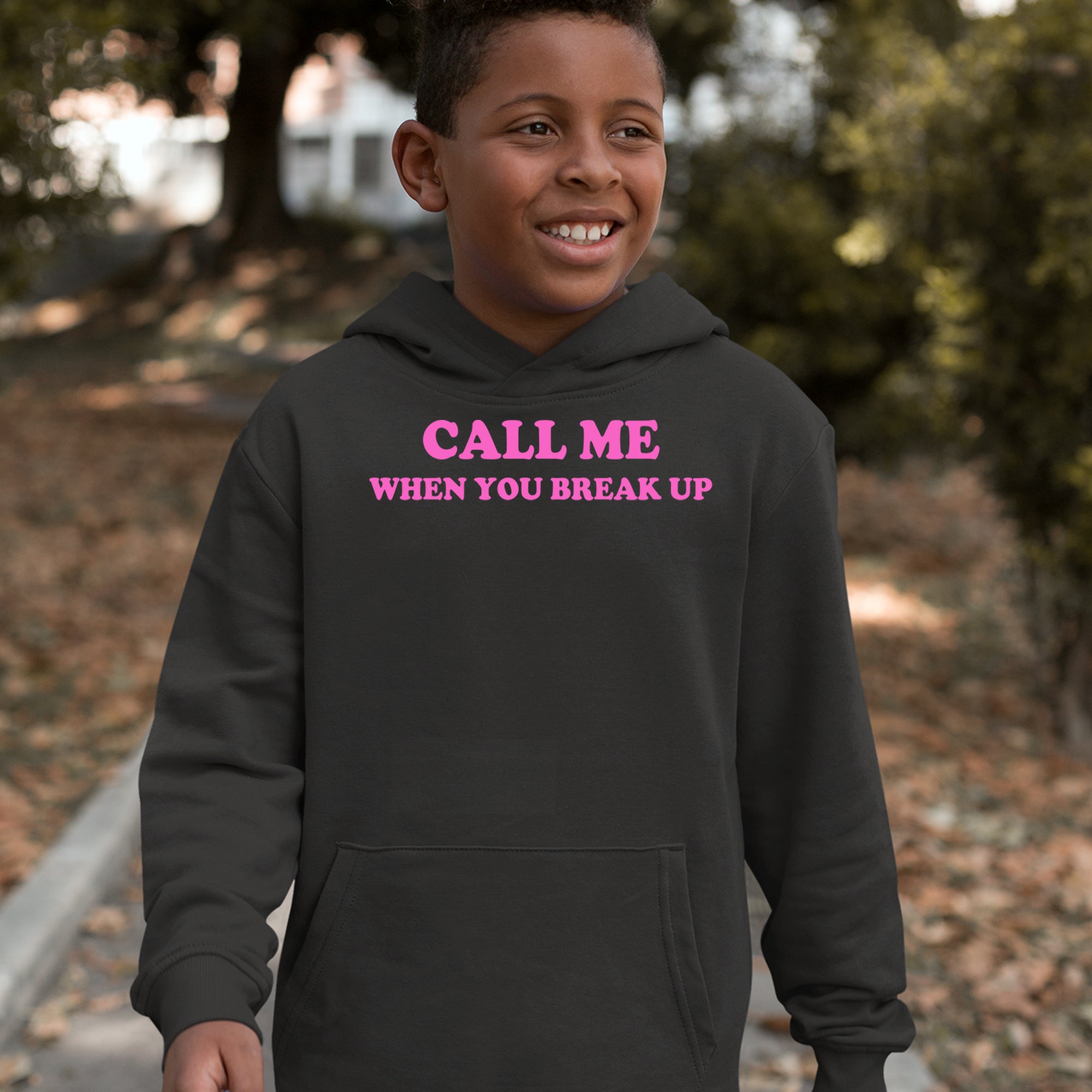 Call ME When You Break Up Youth-Sized Hoodie 