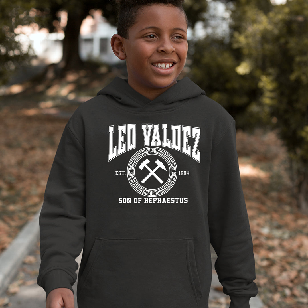 Leo Valdez Son of Hephaestus Forge Master Youth-Sized Hoodie 